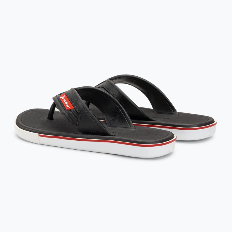 Pánské žabky RIDER Spin Thong AD white/black 3