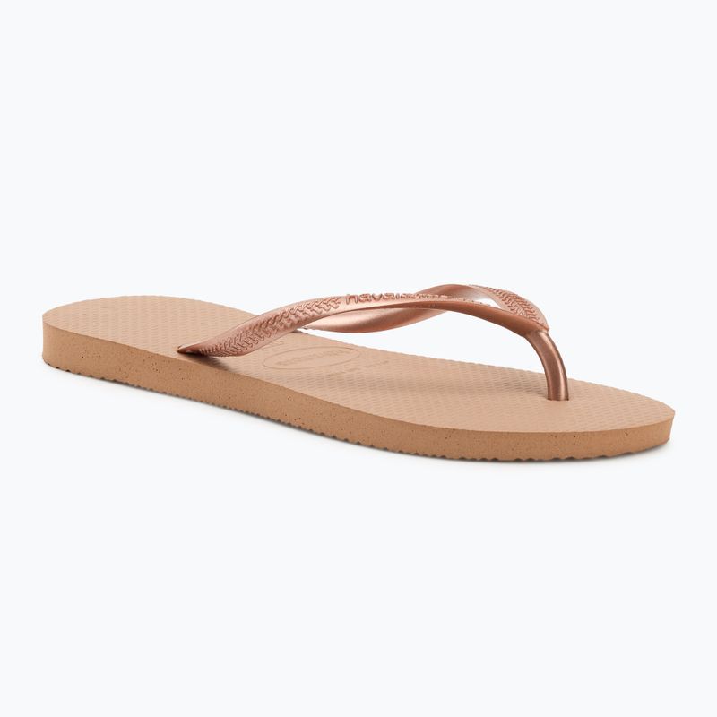 Dámské žabky Havaianas Slim rose gold