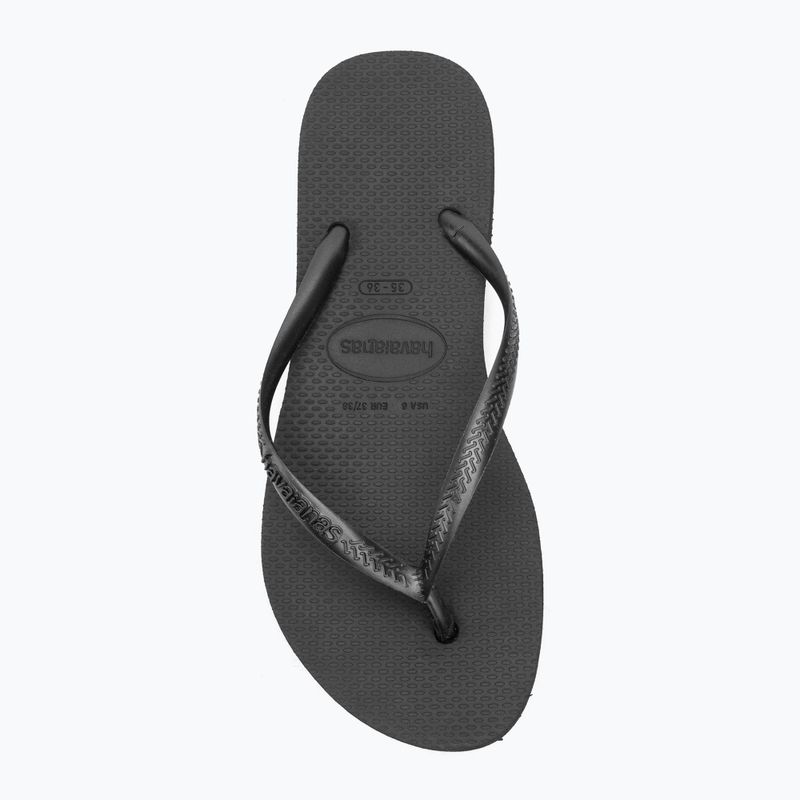 Dámské žabky Havaianas Slim Platform black 5