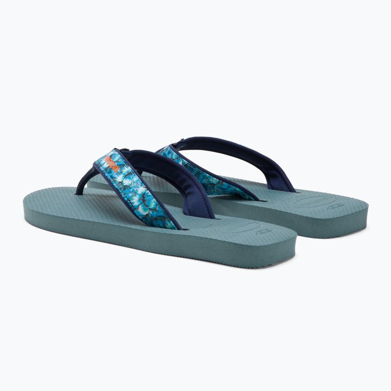 Pánské žabky Havaianas Surf Material silver/blue 3