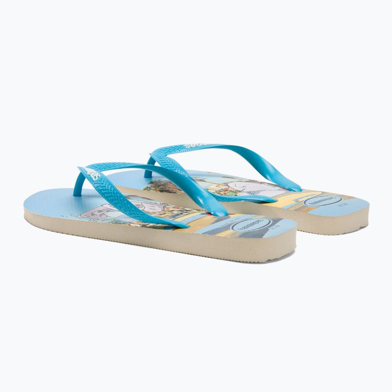 Pánské žabky Havaianas Top Street white/blue 3