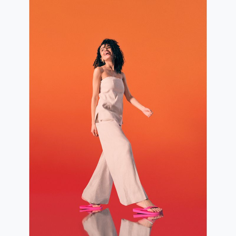 Žabky Havaianas Top pink flux 7