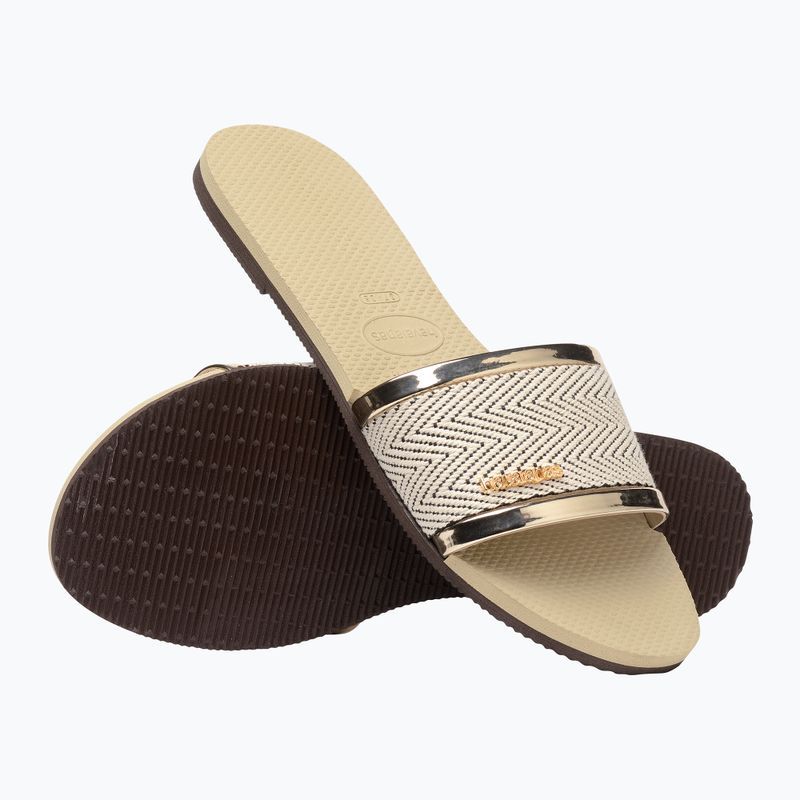 Dámské žabky Havaianas You Trancoso Premium sand grey 9