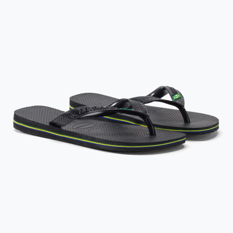 Žabky Havaianas Brasil černé H4000032 5