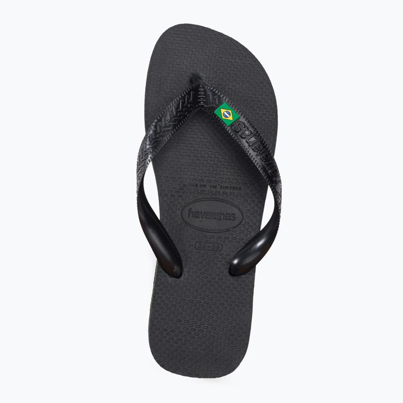 Žabky Havaianas Brasil černé H4000032 6