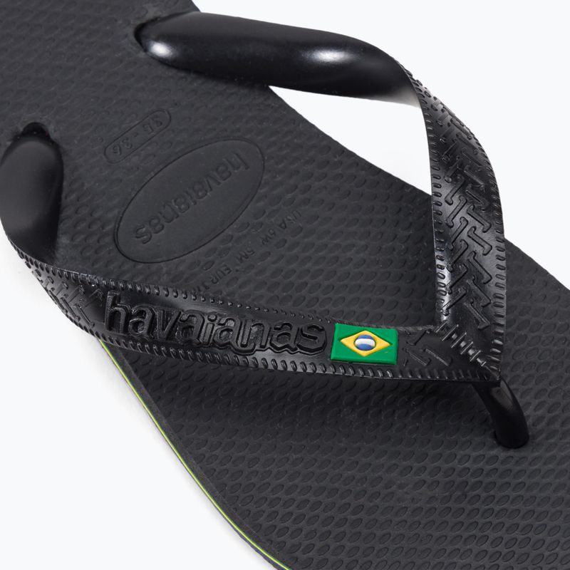 Žabky Havaianas Brasil černé H4000032 7