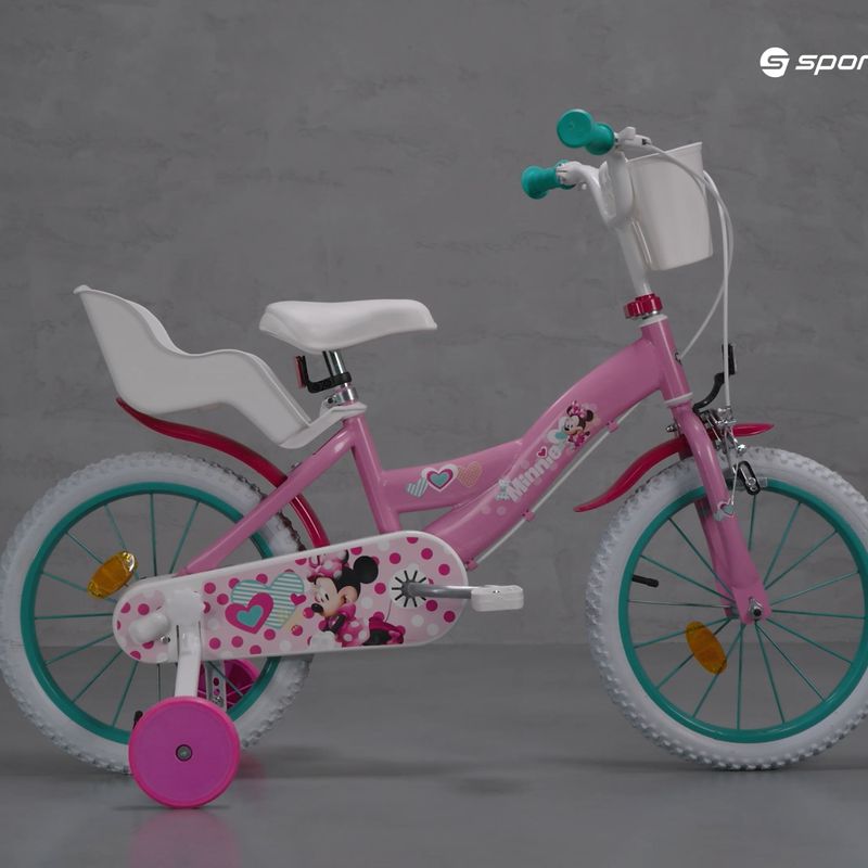 Dětské kolo Huffy Minnie růžové 21891W 14