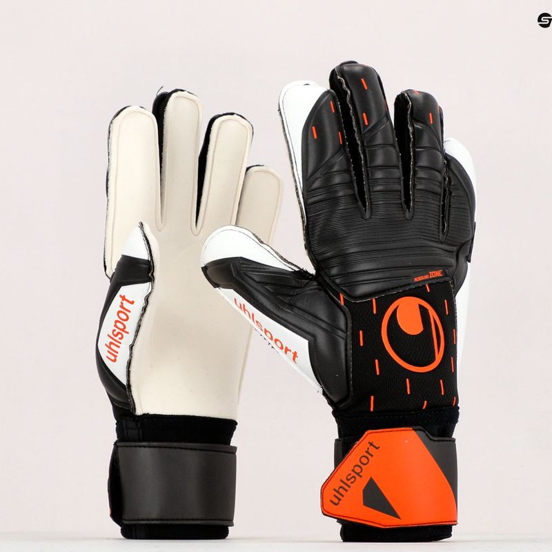 Brankářské rukavice  uhlsport Speed Contact Soft Pro černo-bílé 101126801 9