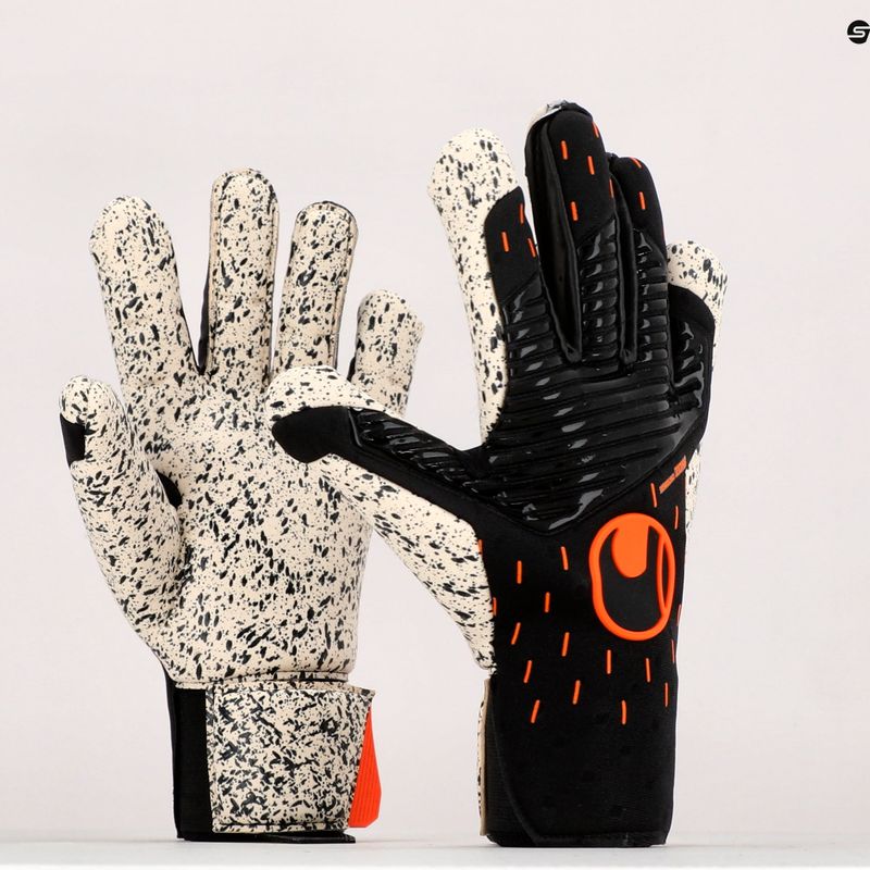Brankářské rukavice Uhlsport Speed Contact Supergrip+ czaron-bílé 101125801 8