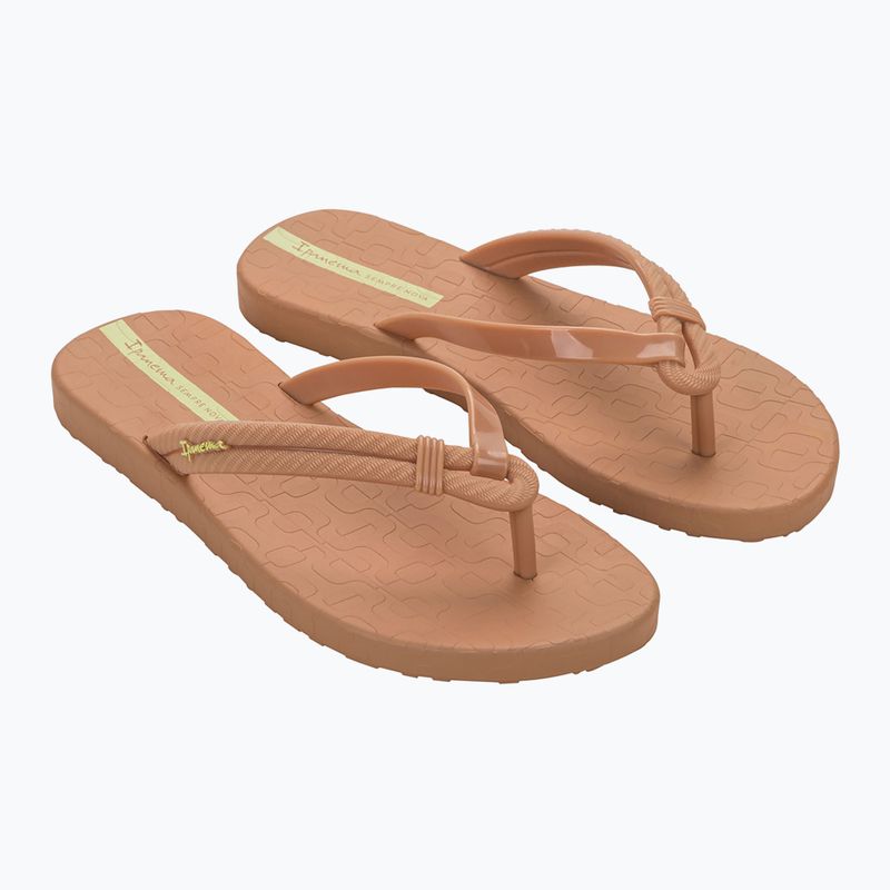 Dámské žabky Ipanema Diversa nude/yellow 8
