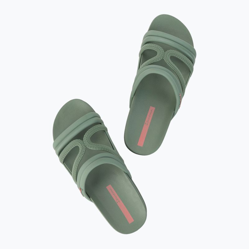 Dámské nazouváky   Ipanema Walk Slide green/green/pink 10