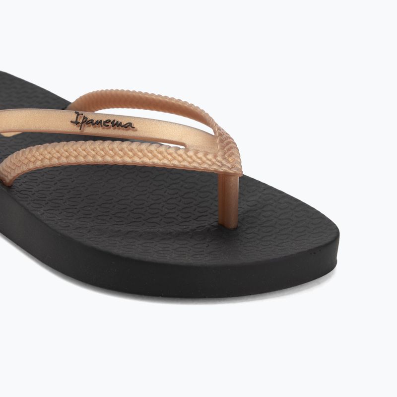 Dámské žabky Ipanema Bossa Soft V black/gold 7