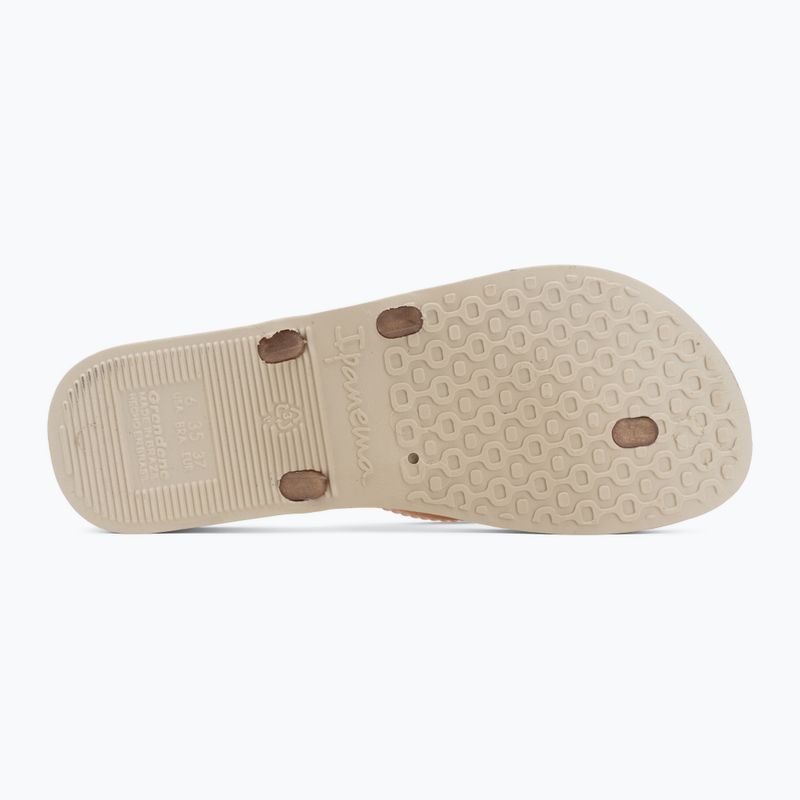 Dámské žabky Ipanema Bossa Soft V beige/gold 4