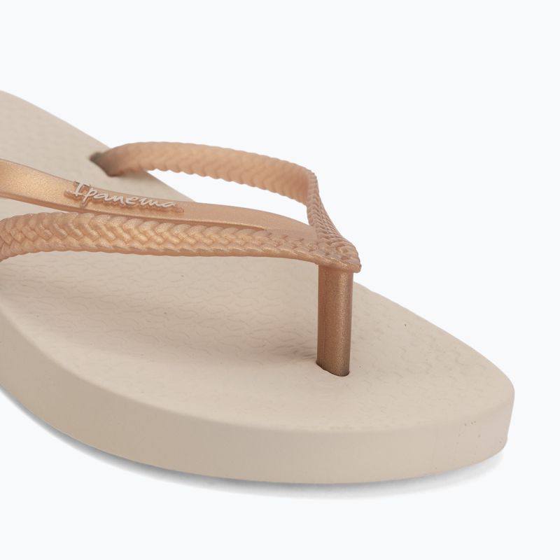 Dámské žabky Ipanema Bossa Soft V beige/gold 7