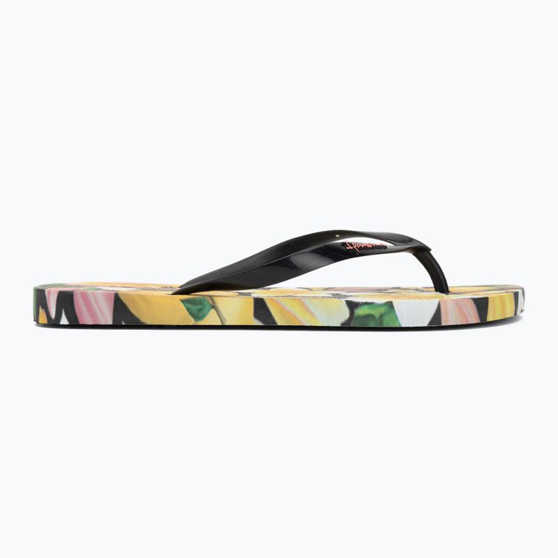 Dámské žabky Ipanema Arte black/yellow/pink 2