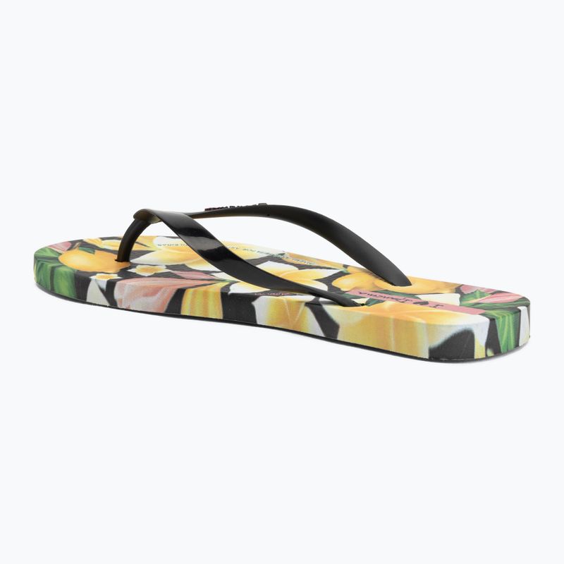 Dámské žabky Ipanema Arte black/yellow/pink 3