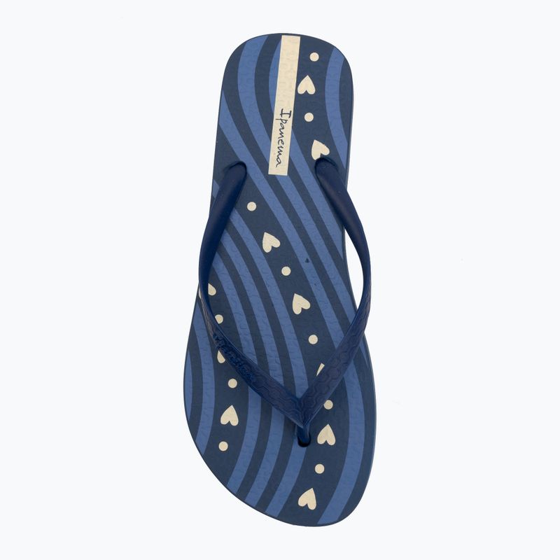 Dámské žabky Ipanema Classica Happy XVIII blue/blue/beige 5