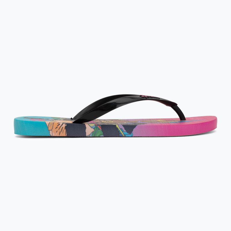 Dámské žabky Ipanema Graffiti V pink/black/blue 2