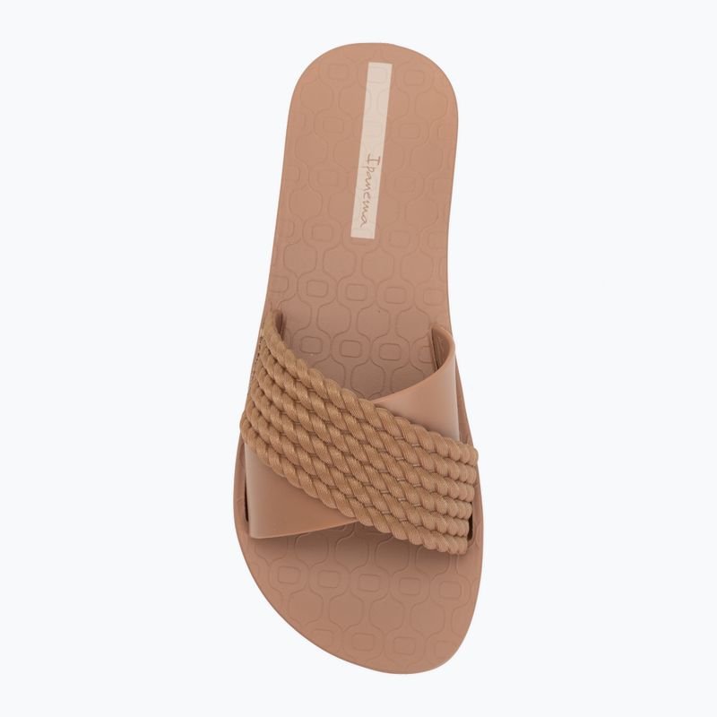 Dámské pantofle Ipanema Street II brown/brown/beige 5