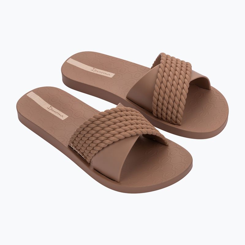 Dámské pantofle Ipanema Street II brown/brown/beige