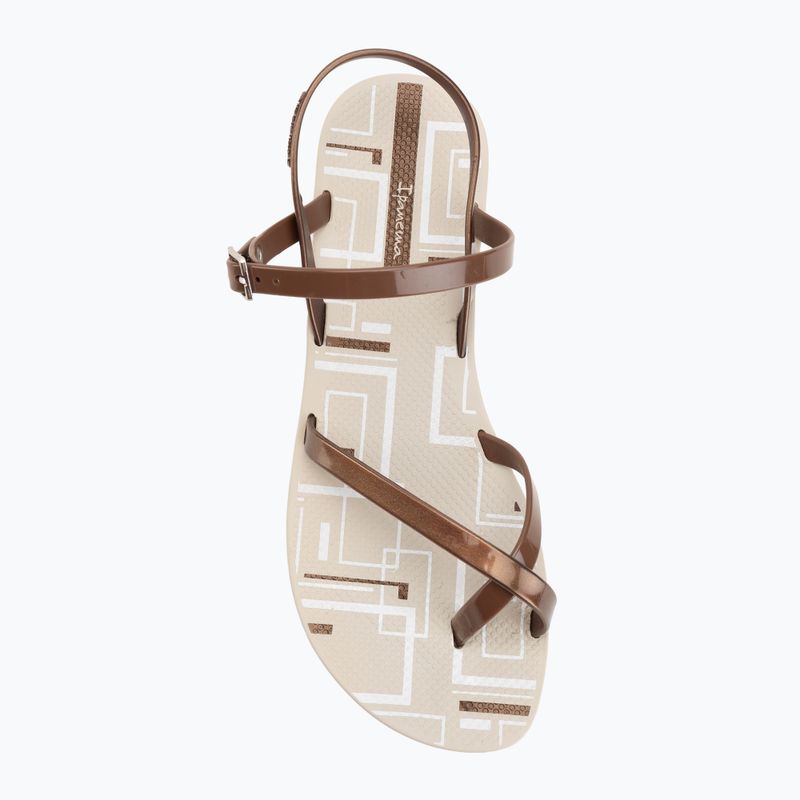 Dámské sandály Ipanema Fashion Sand VIII Beige/Metallic Pink 5
