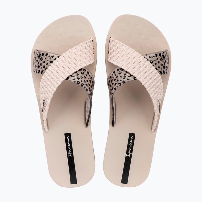 Dámské pantofle Ipanema Sense Slide beige/beige/black 3
