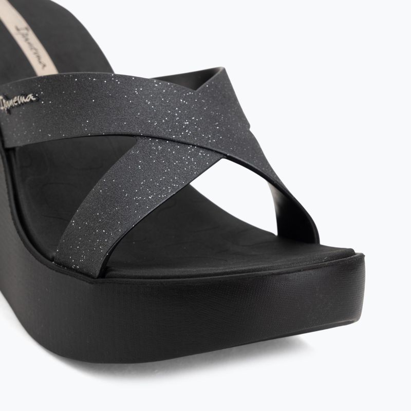 Dámské pantofle Ipanema High Fashion II Slide black/glitter/beige 7