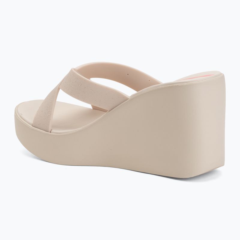Dámské pantofle Ipanema High Fashion II Slide beige/glitter/pink 3
