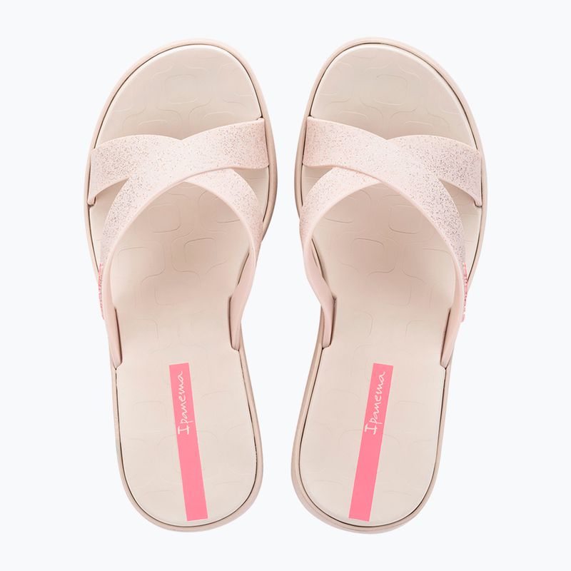Dámské pantofle Ipanema High Fashion II Slide beige/glitter/pink 2