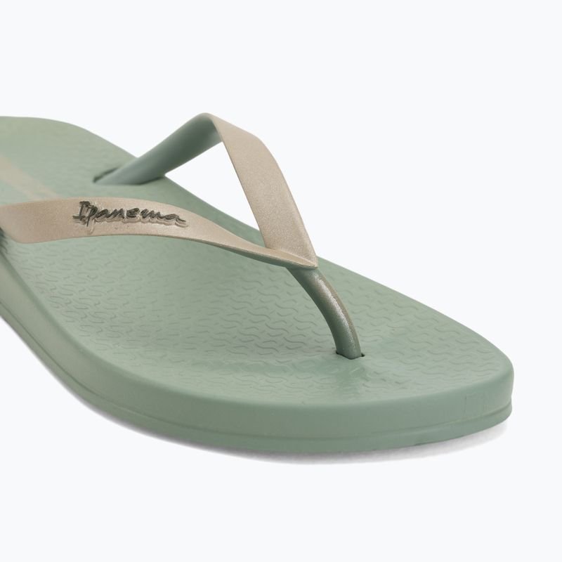 Dámské žabky Ipanema Anat Connect II green/gold 7