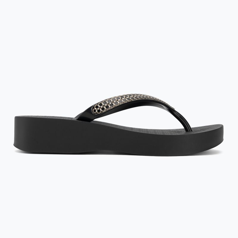 Dámské žabky Ipanema Mesh XI Plat black/black/gold 2