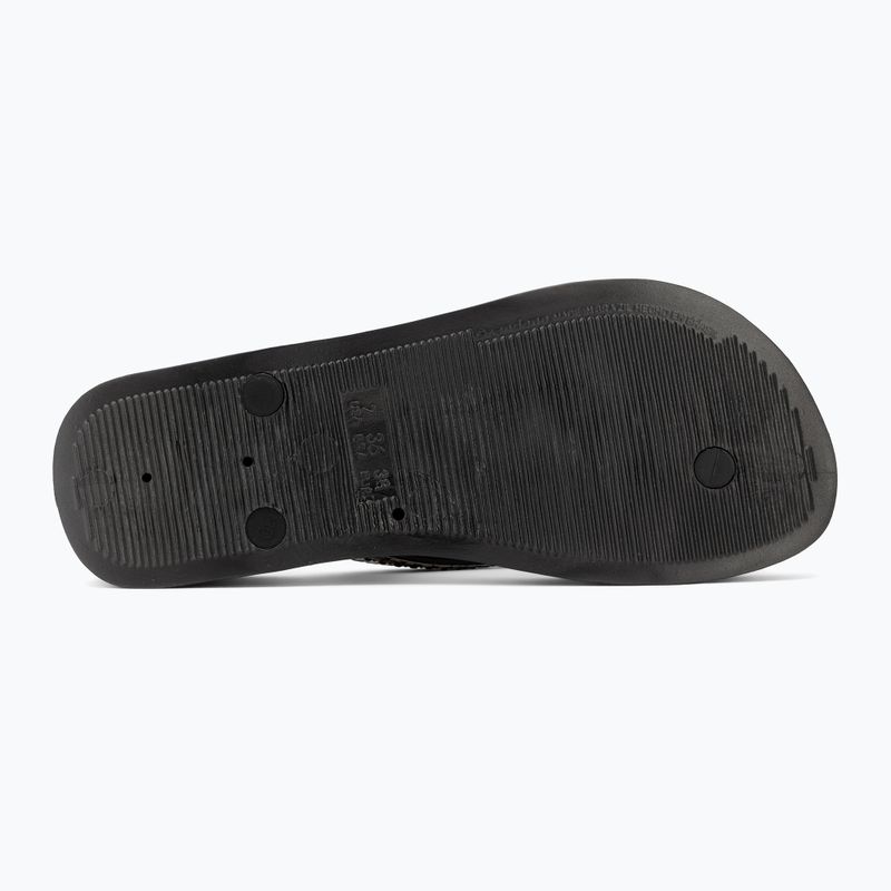 Dámské žabky Ipanema Mesh XI Plat black/black/gold 4