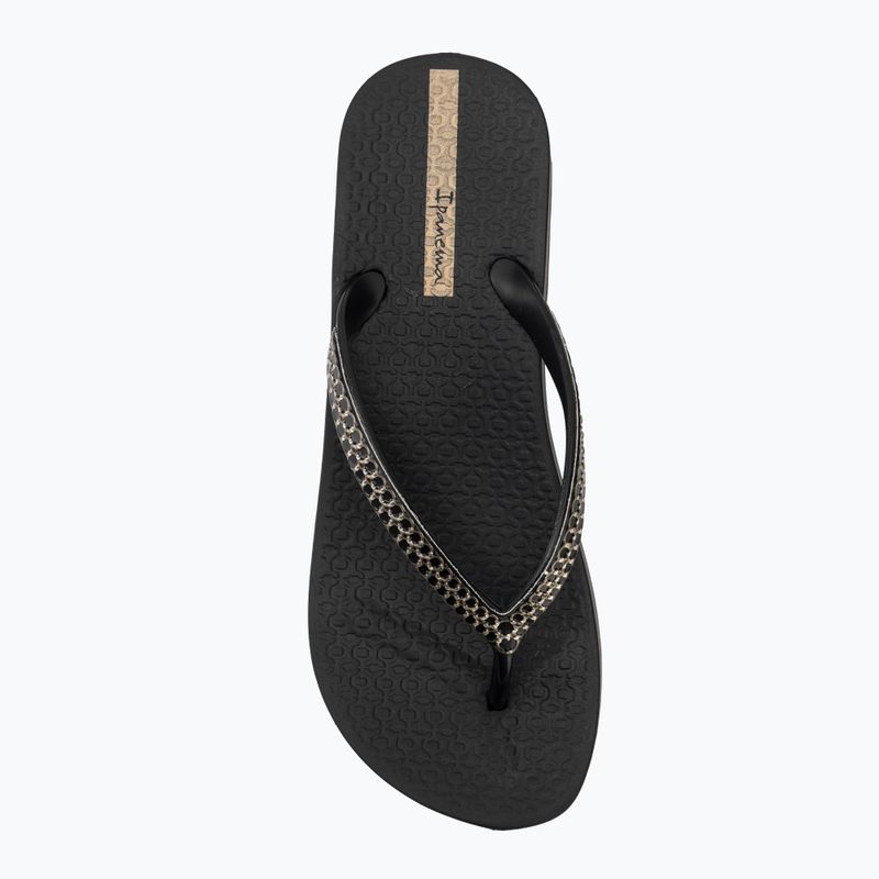 Dámské žabky Ipanema Mesh XI Plat black/black/gold 5