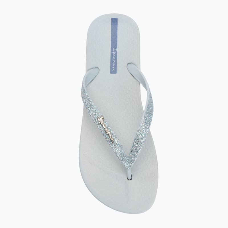 Dámské žabky Ipanema Anatomica Lolita light blue/glitter blue 5