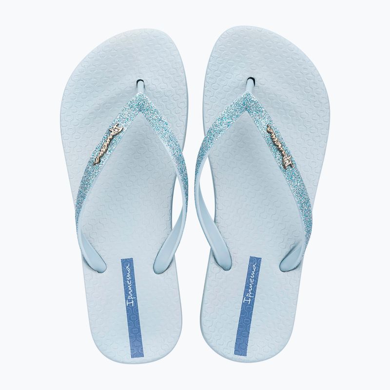 Dámské žabky Ipanema Anatomica Lolita light blue/glitter blue 2