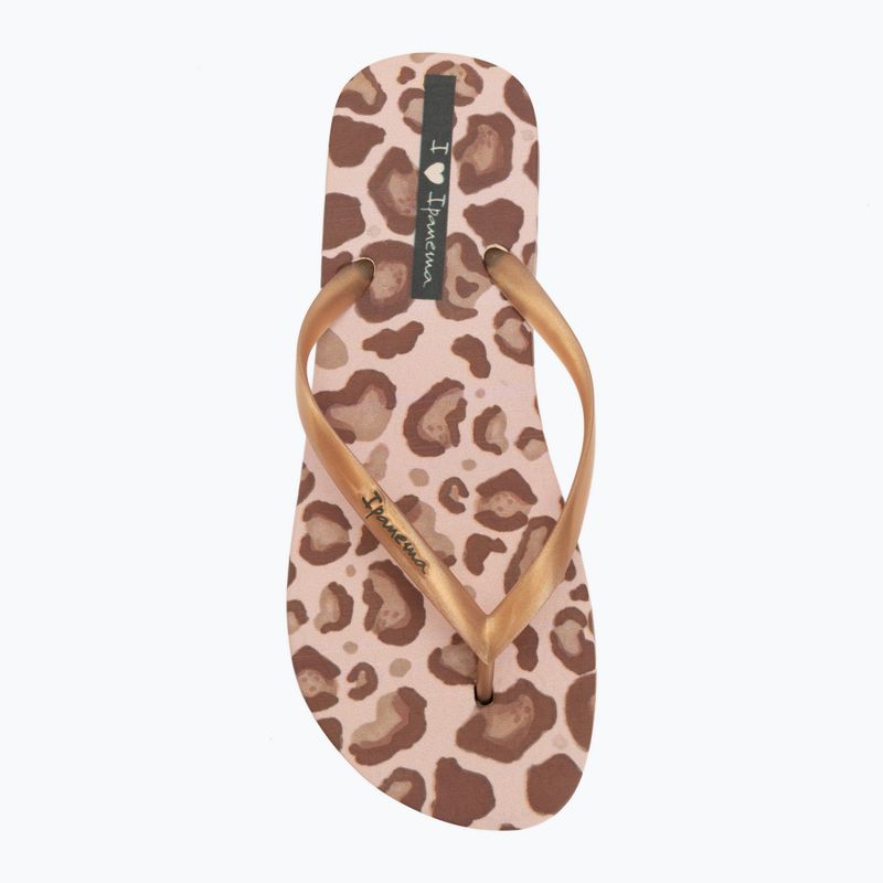 Dámské žabky Ipanema Animal Print beige/gold 6