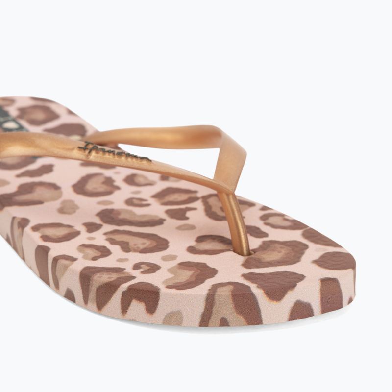 Dámské žabky Ipanema Animal Print beige/gold 7