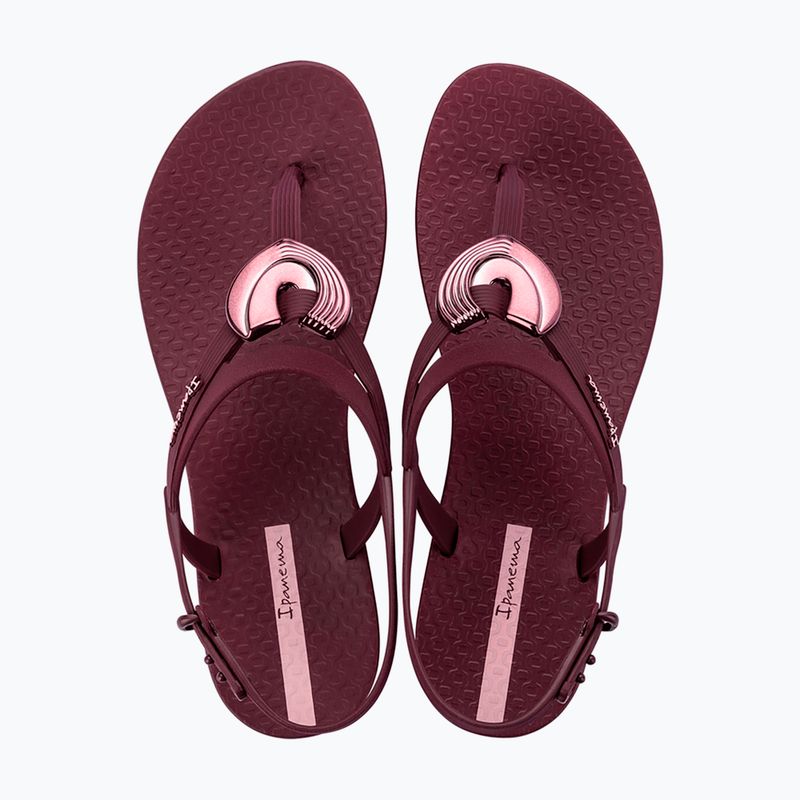 Dámské sandály Ipanema Classic Dreamy burgundy/burgundy/metallic 2