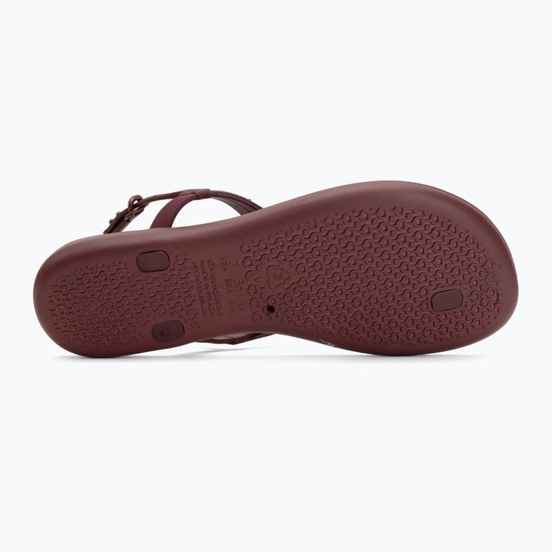 Dámské sandály Ipanema Classic Dreamy burgundy/burgundy/metallic 4