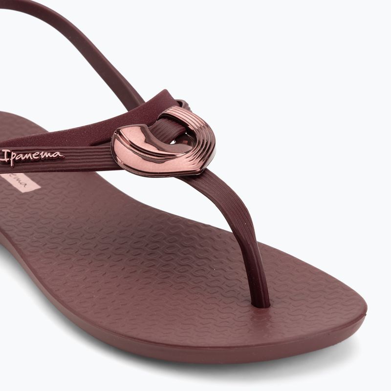 Dámské sandály Ipanema Classic Dreamy burgundy/burgundy/metallic 7