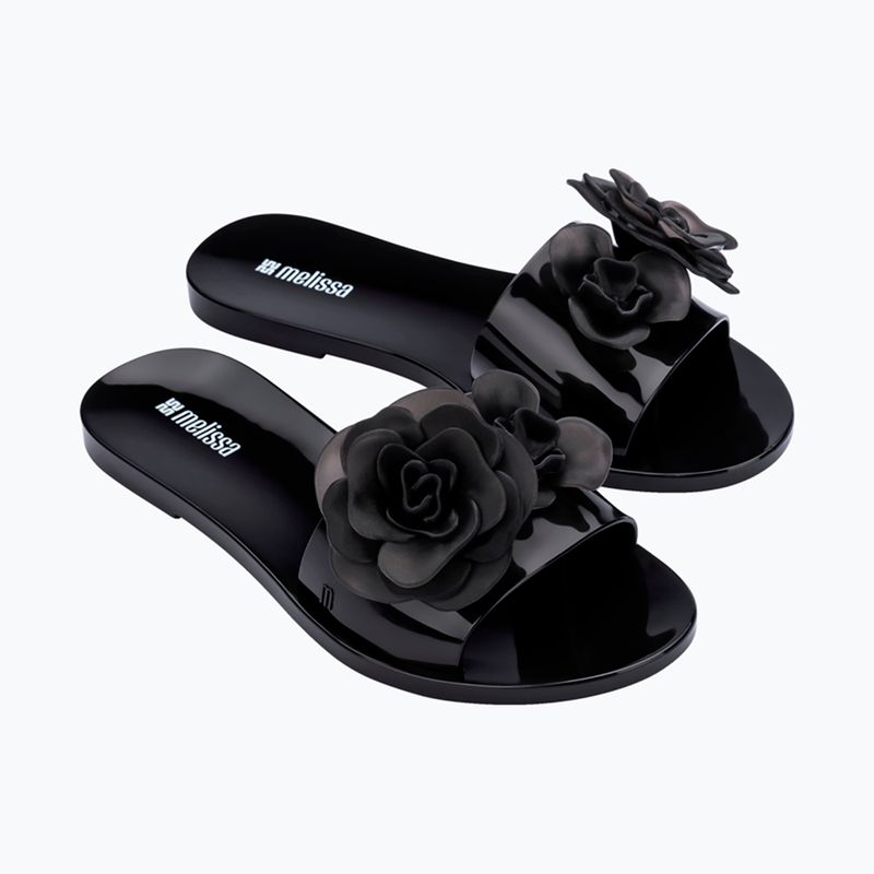 Dámské nazouváky Melissa Babe Petals Ad black 3