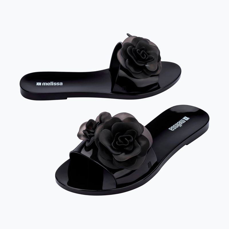 Dámské nazouváky Melissa Babe Petals Ad black 4