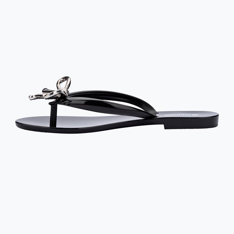 Dámské žabky Melissa Harmonic Iris Ad black/silver 2