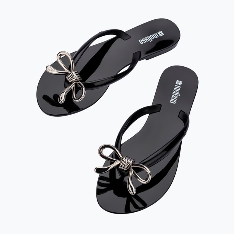 Dámské žabky Melissa Harmonic Iris Ad black/silver 5