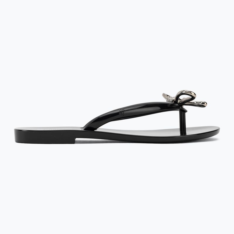 Dámské žabky Melissa Harmonic Iris Ad black/silver 2