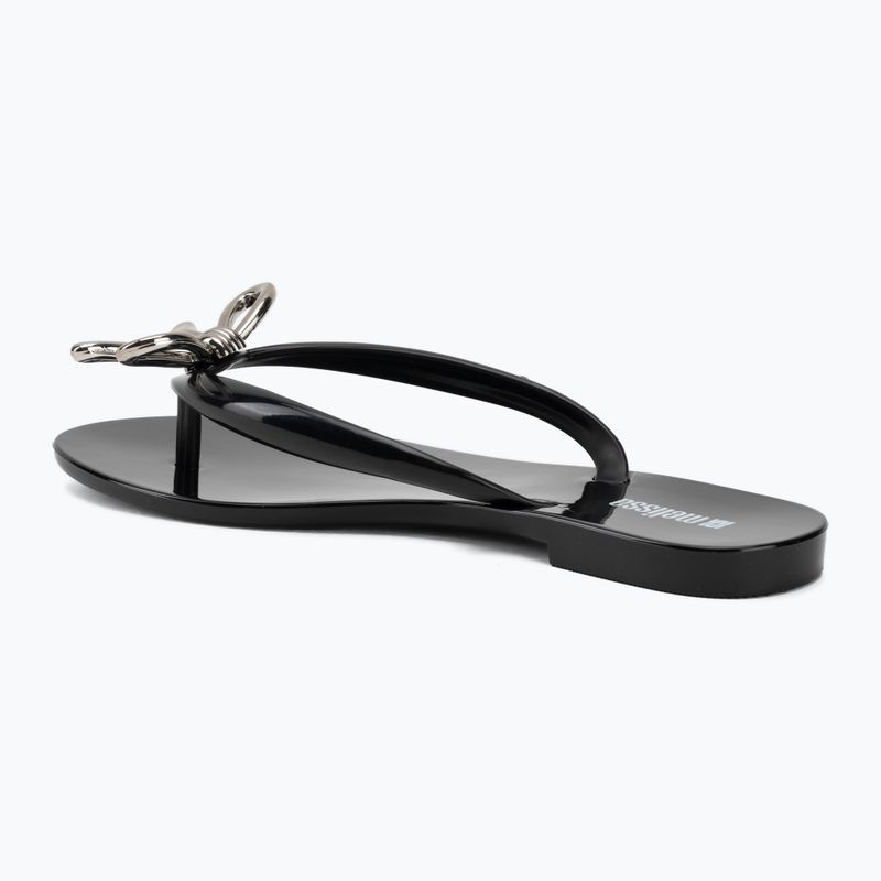 Dámské žabky Melissa Harmonic Iris Ad black/silver 3