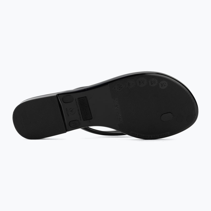 Dámské žabky Melissa Harmonic Iris Ad black/silver 4