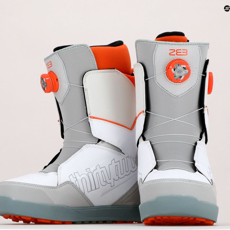 Pánské snowboardové boty THIRTYTWO Lashed Double Boa Powell '22 white 8105000482 15