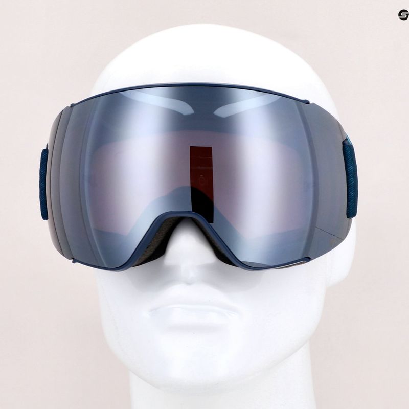 Lyžařské brýle HEAD Magnify 5K Chrome Shape + náhradní čočky S3/S1 šedé 390822 9