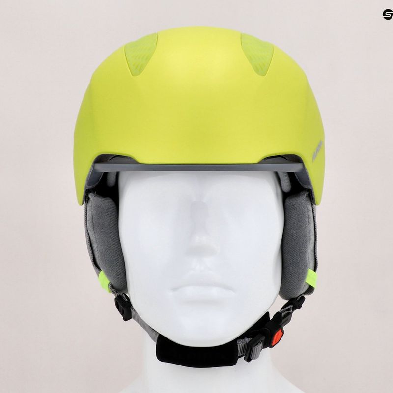 Dětské lyžařské helmy Alpina Grand Jr neon yellow 9
